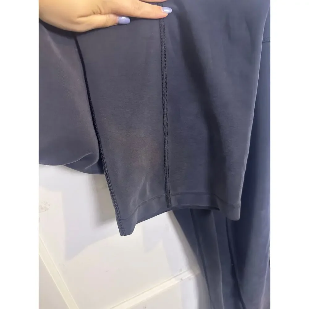 Lululemon Softstreme High-Rise Straight Leg Crop, Black, Size 10